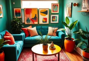 bold colors in small spaces