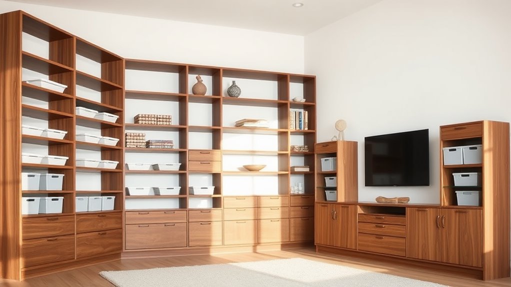 clutter free home storage solutions