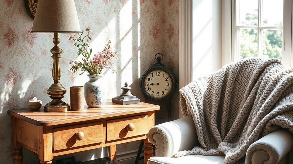 enhance decor with vintage